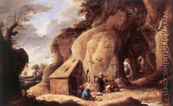 The Temptation of St Anthony after 1640 - David The Younger Teniers