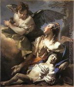 The Angel Succouring Hagar 1732 - Giovanni Battista Tiepolo