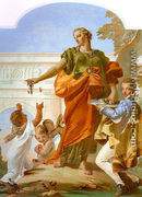 Generosity Bestowing her Gifts 1734 - Giovanni Battista Tiepolo