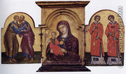 Triptych 1490s - Nikolaos Tsafouris