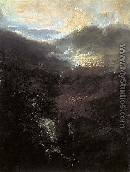 Morning amongst the Coniston Fells 1798 - Joseph Mallord William Turner
