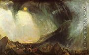 Snow Storm, Hannibal and his Army Crossing the Alps 1812 - Joseph Mallord William Turner