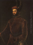 Portrait of Ippolito de Medici  1532-34 - Tiziano Vecellio (Titian)