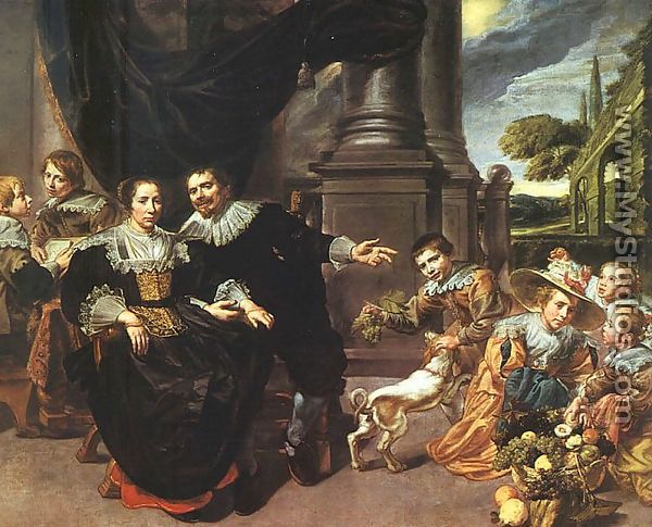 Family Portrait 1630 - Flemish Unknown Masters