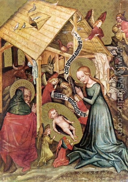 The Nativity c. 1430 - Bohimian Unknown Masters