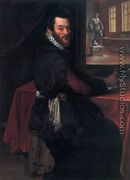 Portrait of Giambologna in his Studio 1570s - Flemish Unknown Masters