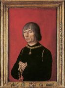 Portrait of Louis of Gruuthuse 1472-82 - Flemish Unknown Masters