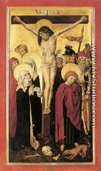 Crucifixion c. 1445 - German Unknown Masters