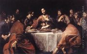 The Last Supper 1625-26 - Jean de Boulogne Valentin