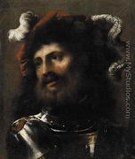 Portrait of a Man in Armour - Pietro della Vecchia