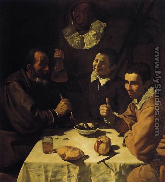 Breakfast c. 1618 - Diego Rodriguez de Silva y Velazquez