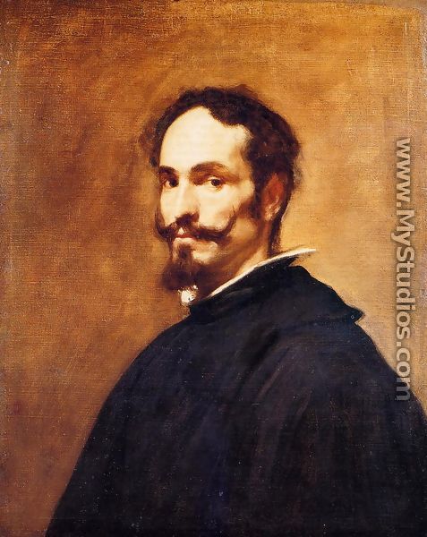 Portrait of a Man c. 1649 - Diego Rodriguez de Silva y Velazquez