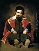 The Dwarf Sebastian de Morra c. 1645 - Diego Rodriguez de Silva y Velazquez