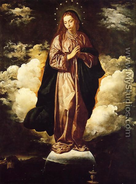 The Immaculate Conception c. 1618 - Diego Rodriguez de Silva y Velazquez