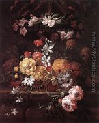 Flower Piece (2) - Gaspar-pieter The Younger Verbruggen