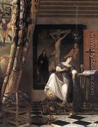 The Allegory of the Faith 1671-74 - Jan Vermeer Van Delft