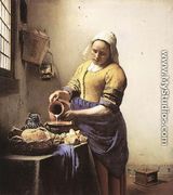 The Milkmaid c. 1658 - Jan Vermeer Van Delft