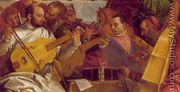The Marriage at Cana (detail-2) 1563 - Paolo Veronese (Caliari)