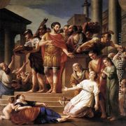 Marcus Aurelius Distributing Bread to the People 1765 - Joseph-Marie Vien