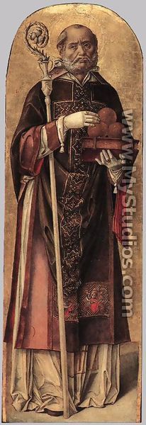 St Nicholas of Bari - Bartolomeo Vivarini