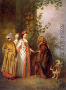 The Fortune Tellers 1710 - Jean-Antoine Watteau