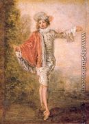 The Indifferent Man 1717 - Jean-Antoine Watteau