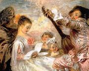 The Music Lesson 1719 - Jean-Antoine Watteau
