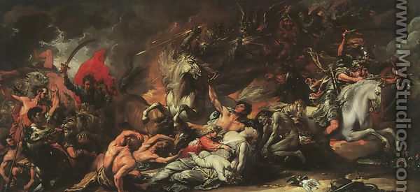 Death on a Pale Horse 1796 - Benjamin West