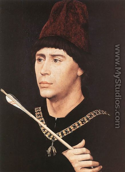Portrait of Antony of Burgundy c. 1461 - Rogier van der Weyden