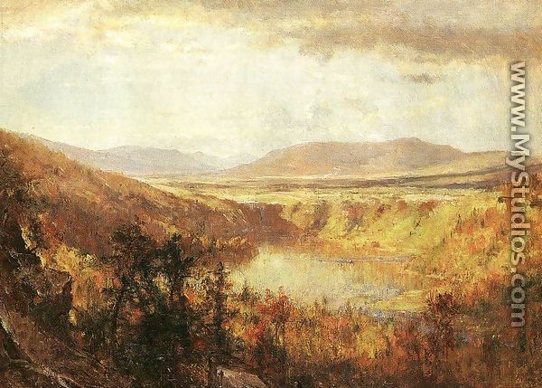 View of Kauterskill Falls, 1868 - Thomas Worthington Whittredge