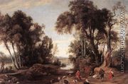 Landscape with Shepherds 1631 - Jan Wildens