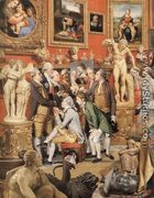 The Tribuna of the Uffizi (detail) 1772-78 - Johann Zoffany