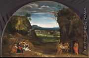 Landscape with the Deposition of Christ - Francesco Albani