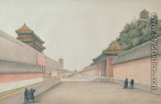 The Imperial Palace in Peking, from a collection of Chinese Sketches, 1804-06 - Ivan Alexandrow