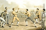 A Prize Fight, from 'The National Sports of Great Britain' 1823 - Henry Thomas Alken