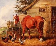 Outside the stable - Henry Thomas Alken