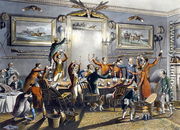 The Toast, from 'Foxhunting', engraved by Thomas Sutherland - Henry Thomas Alken