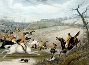 The Grand Leicestershire Fox Hunt, plate 1, 1839 - Samuel Henry Gordon Alken