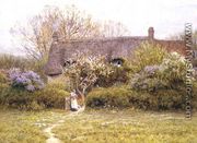 Cottage, Freshwater, Isle of Wight - Helen Mary Elizabeth Allingham, R.W.S.