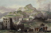 The Great Wall of China, from 'China in a Series of Views' - Thomas Allom