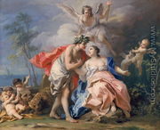 Bacchus and Ariadne - Jacopo (Giacomo) Amigoni
