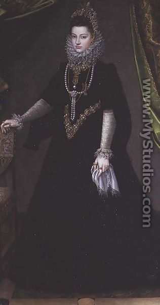 Infanta Isabella Clara Eugenia - Sofonisba Anguissola