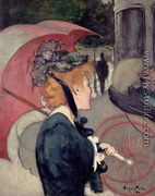 Woman with an umbrella, or The Walk, 1891 - Louis Anquetin