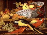 Still Life with Fruit and Macaws, 1622 - Balthasar Van Der Ast