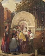 The First Public Drinking Fountain 1850 - W. A. Atkinson