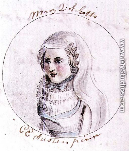 Mary Queen of Scots, c.1790 - Cassandra Austen