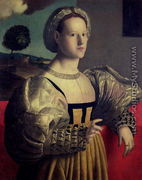 Portrait of a lady - Francesco Ubertini Verdi Bachiacca