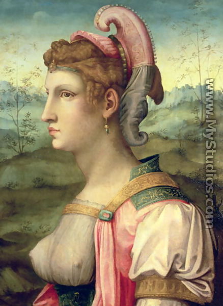 Sibyl, c.1540 - Francesco Ubertini Verdi Bachiacca