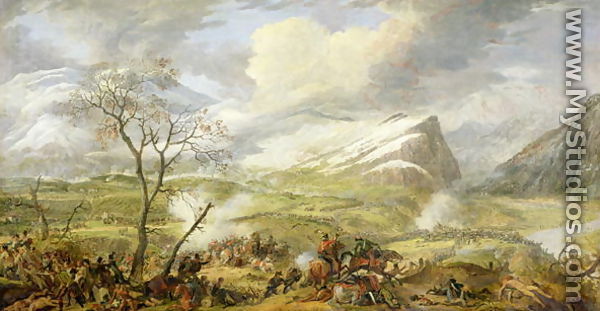 The Battle of Rivoli on the 14th January 1797 - Baron Louis Albert Bacler d