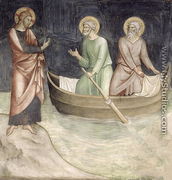 The Calling of St. Peter, from a series of Scenes of the New Testament - Barna Da Siena
